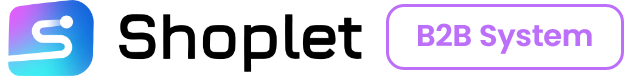 Shoplet B2B logo